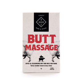 Bohns Rubs 100g Butt Massage Pork Seasoning Rub - Old Railway Line Garden Centre