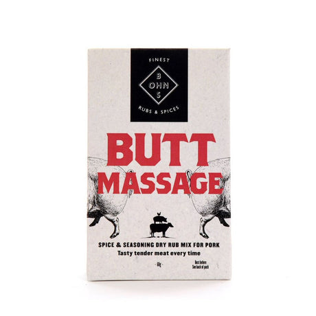 Bohns Rubs 100g Butt Massage Pork Seasoning Rub - Old Railway Line Garden Centre