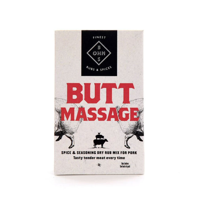 Bohns Rubs 100g Butt Massage Pork Seasoning Rub - Old Railway Line Garden Centre