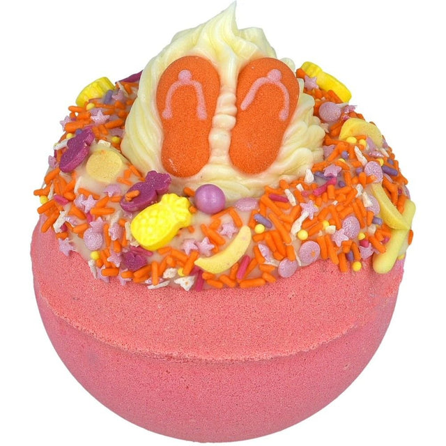 Bomb Cosmetics Girls Just Wanna Have Sun Handmade Bath Bomb - Old Railway Line Garden Centre