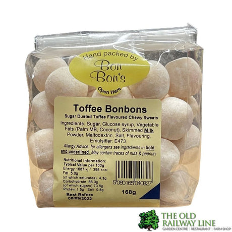 Bon Bon's 168g Toffee Bonbons - Old Railway Line Garden Centre