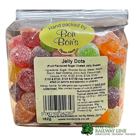 Bon Bon's162g Jelly Dots - Old Railway Line Garden Centre