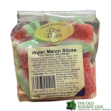 BonBons 165g Water Melon Slices - Old Railway Line Garden Centre