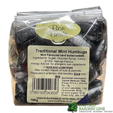 BonBons 196g Traditional Mint Humbugs - Old Railway Line Garden Centre