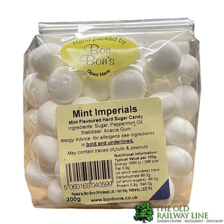 BonBons 200g Mint Imperials - Old Railway Line Garden Centre