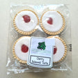 Bramble Food 4 Cherry Bakewell Tarts - Old Railway Line Garden Centre