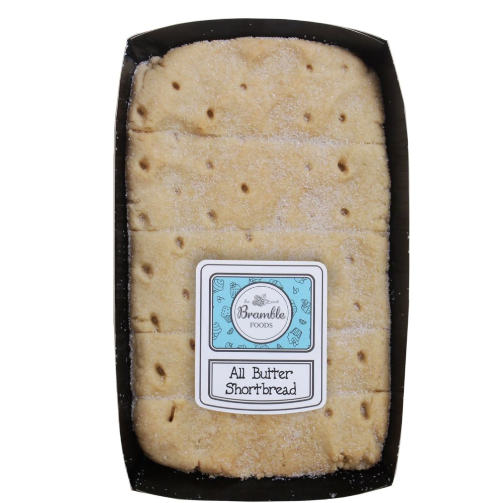 Bramble Foods 250g All Butter Shortbread Tray - Old Railway Line Garden Centre