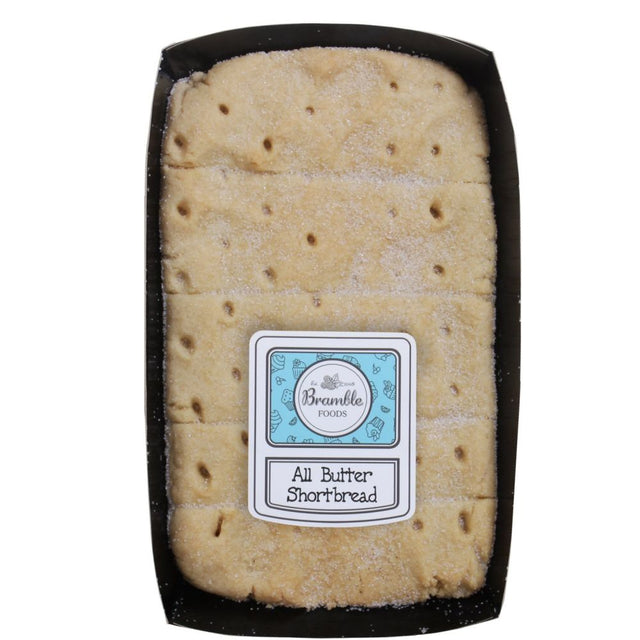 Bramble Foods 250g All Butter Shortbread Tray - Old Railway Line Garden Centre