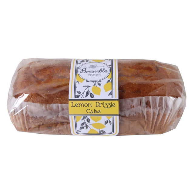 Bramble Foods Large Lemon Drizzle Loaf Cake - Old Railway Line Garden Centre