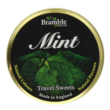 Bramble House 200g Mint Travel Sweets Tin - Old Railway Line Garden Centre