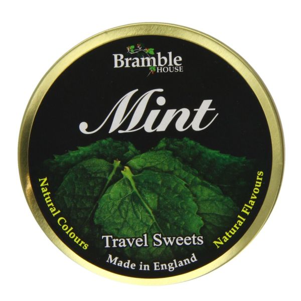 Bramble House 200g Mint Travel Sweets Tin - Old Railway Line Garden Centre