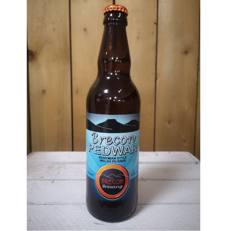 Brecon Brewing 500ml Pedwar Beer - Old Railway Line Garden Centre