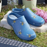 Briers Comfi Navy Bees Clogs - Size 6 - Old Railway Line Garden Centre