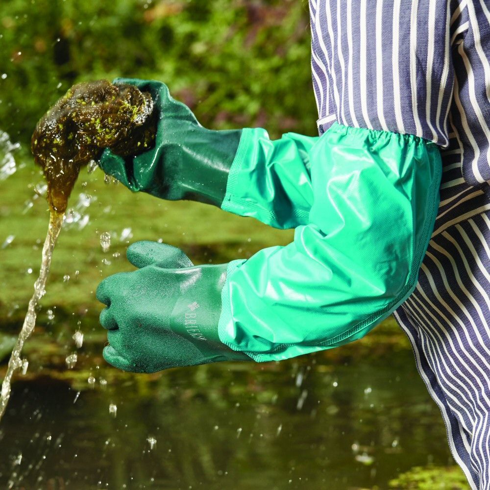Briers Full Length Drain, Tank & Pond Gloves - Large - Old Railway Line Garden Centre