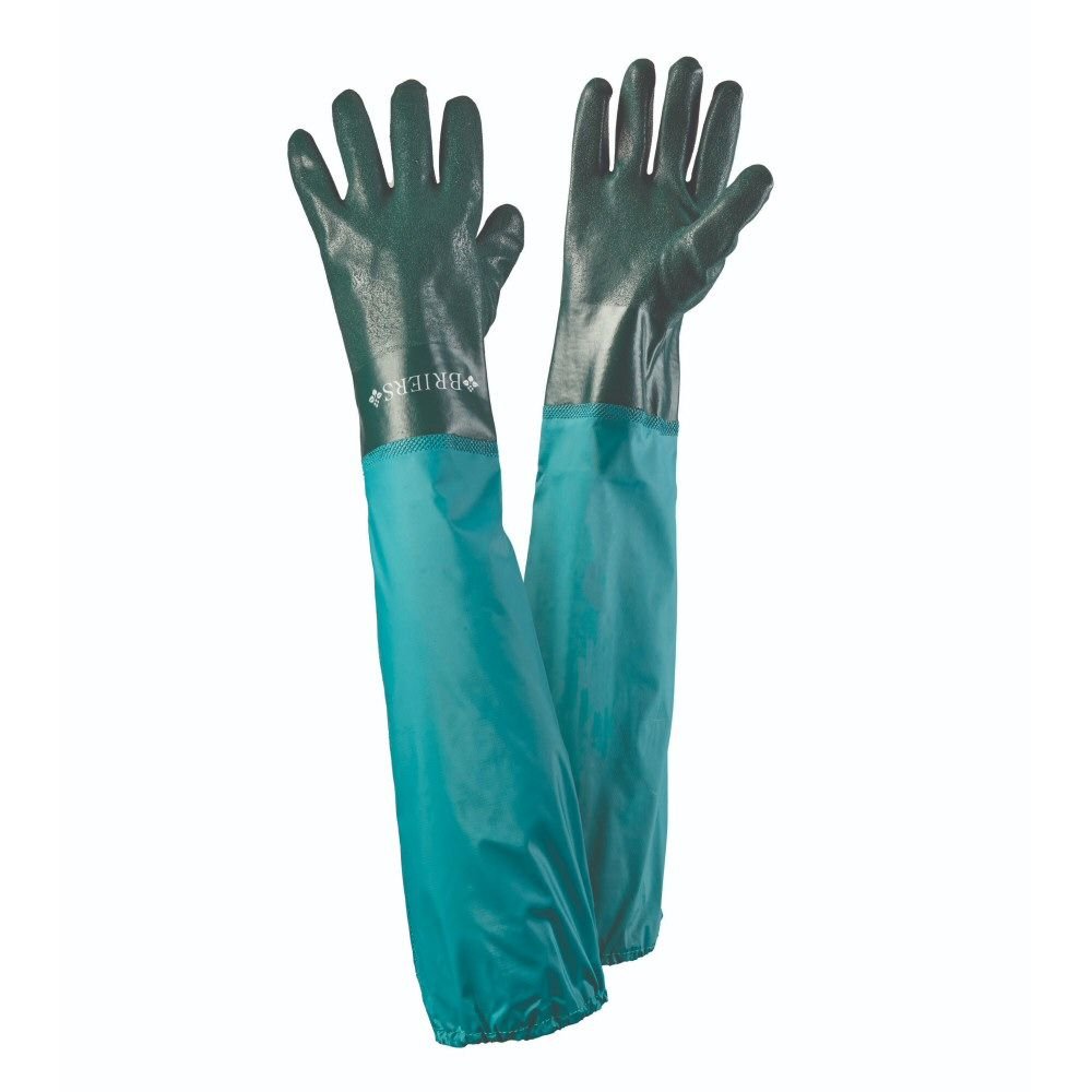 Briers Full Length Drain, Tank & Pond Gloves - Large - Old Railway Line Garden Centre