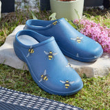 Briers Navy Bees Comfi Clogs - Size 4 - Old Railway Line Garden Centre