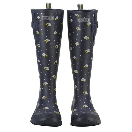 Briers Navy Bees Wellies - Size 5 - Old Railway Line Garden Centre