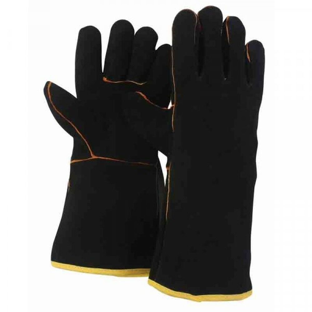 Briers Premium Suede Gauntlet Gloves - Large - Old Railway Line Garden Centre