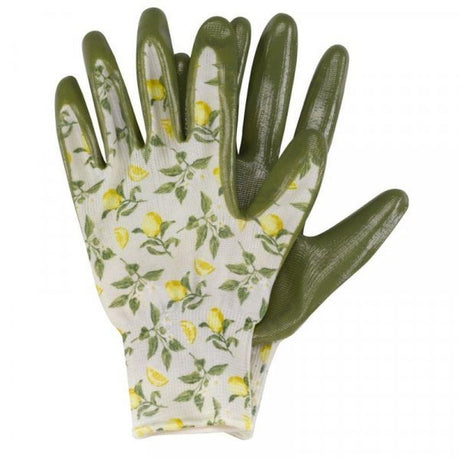 Briers Sicilian Lemon Seed & Weed Gloves - Medium - Old Railway Line Garden Centre