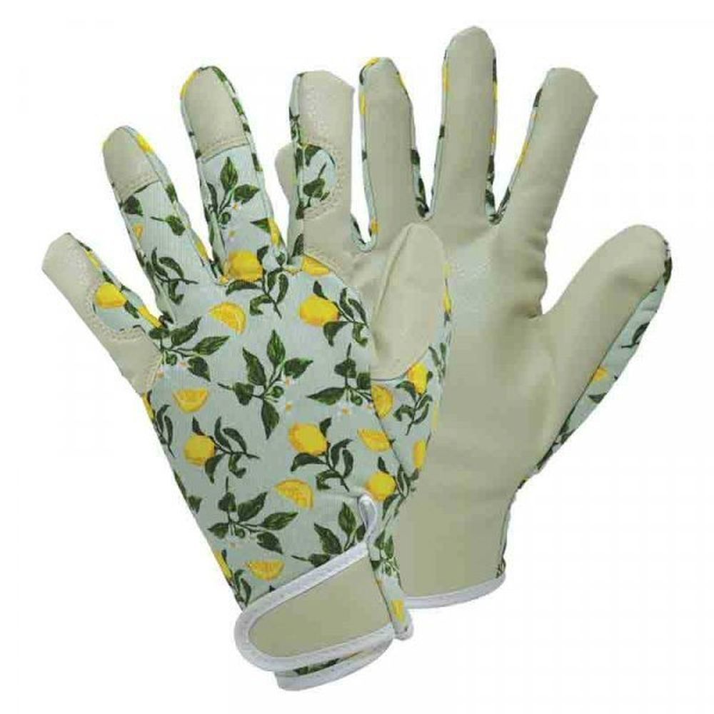 Briers Sicilian Lemon Smart Gardeners Gloves - Medium - Old Railway Line Garden Centre
