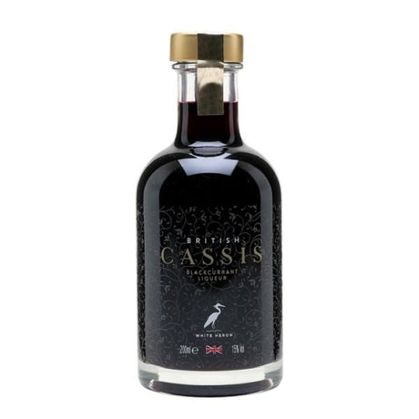 British Cassis 20cl Blackcurrant Liqueur - Old Railway Line Garden Centre