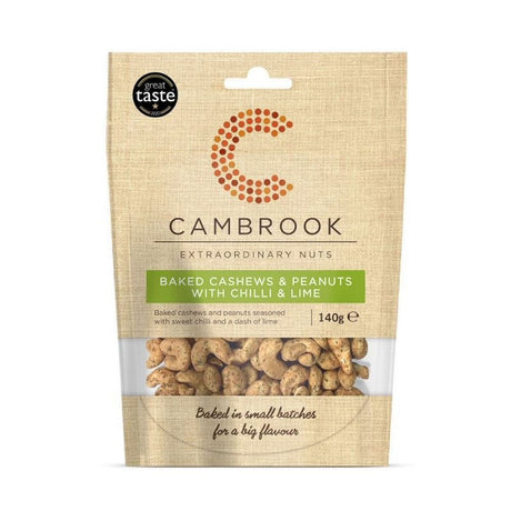 Cambrook 140g Chilli & Lime Baked Cashew & Peanut Mix - Old Railway Line Garden Centre