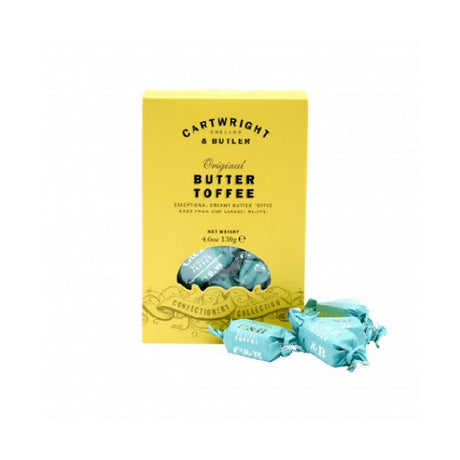 Cartwright & Butler 130g Original Butter Toffee Carton - Old Railway Line Garden Centre