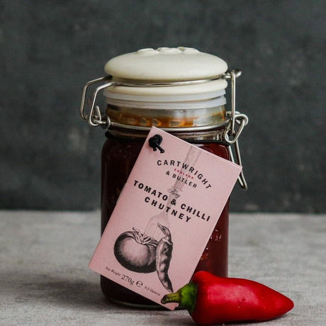 Cartwright & Butler 270g Tomato & Chilli Chutney - Old Railway Line Garden Centre