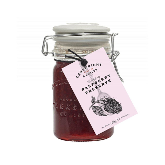 Cartwright & Butler 280g Raspberry Preserve - Old Railway Line Garden Centre