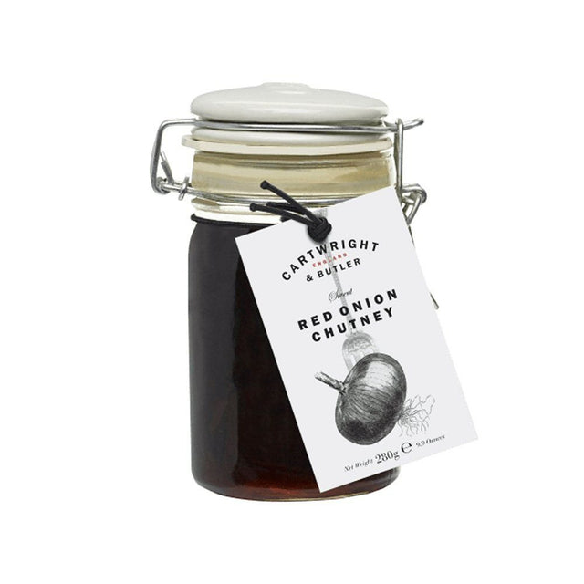 Cartwright & Butler 280g Red Onion Chutney - Old Railway Line Garden Centre