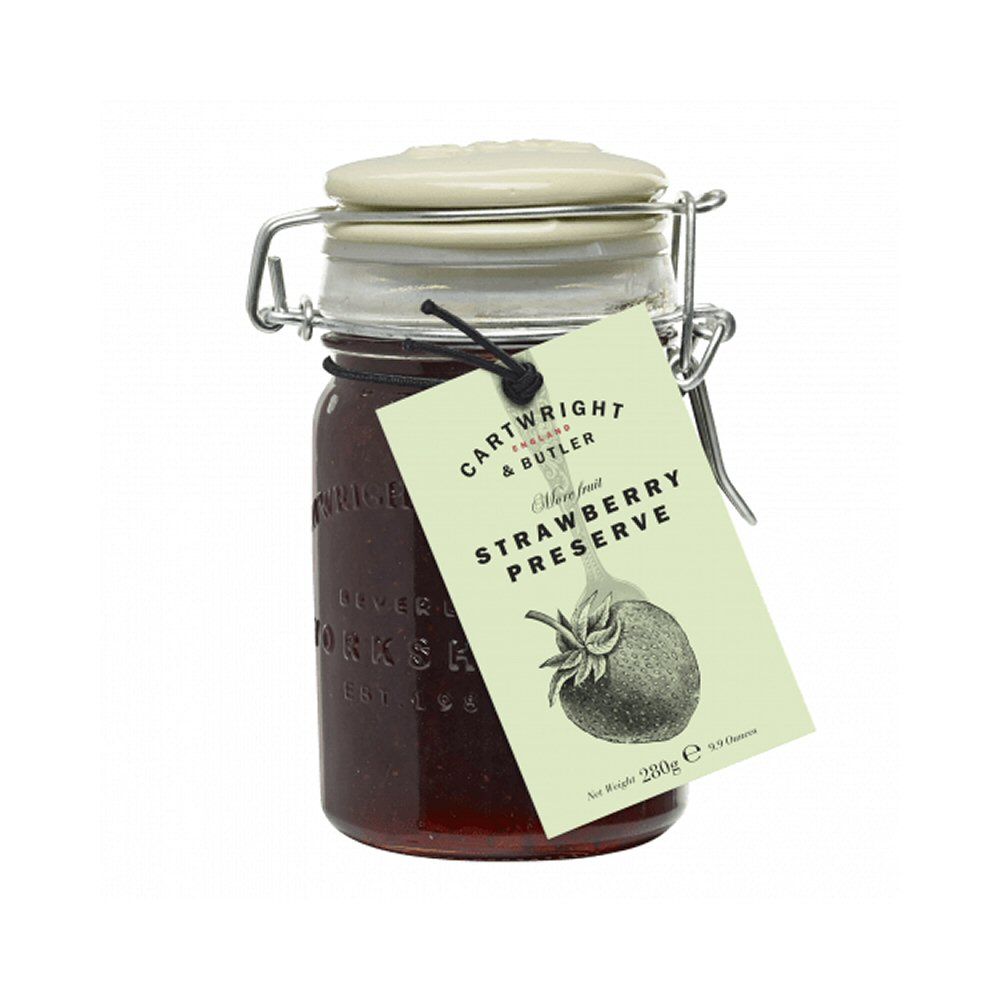 Cartwright & Butler 280g Strawberry Preserve - Old Railway Line Garden Centre