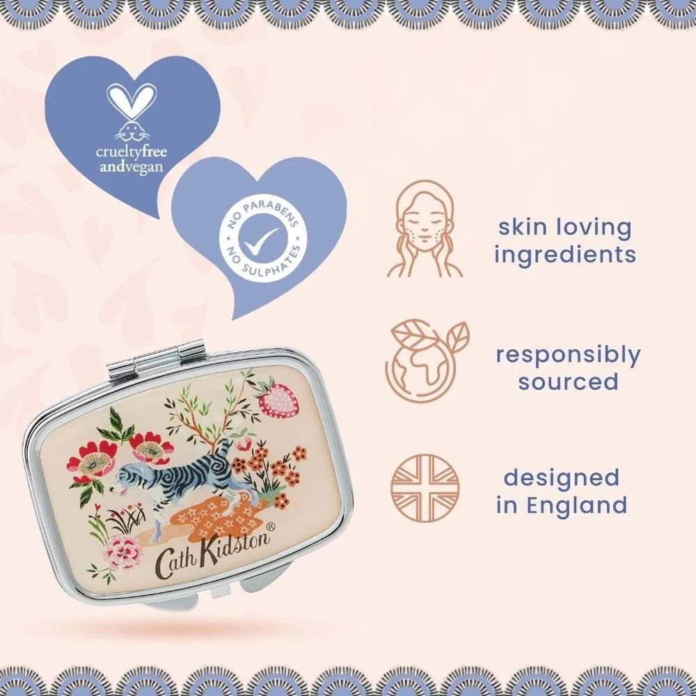 Cath Kidston The Artist's Kingdom Compact Mirror Strawberry Lip Balm - Old Railway Line Garden Centre
