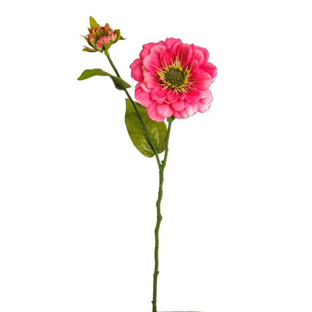 CB Imports 42cm Pink Artificial Dolly Zinnia Spray - Old Railway Line Garden Centre
