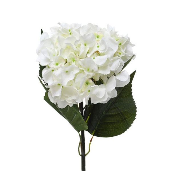 CB Imports 60cm Extra Large Cream Artificial Hydrangea - Old Railway Line Garden Centre