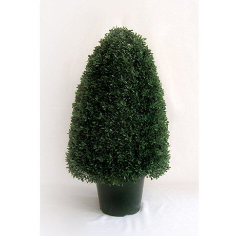 CB Imports 78cm Artificial Potted Mini Tea Leaf Cone - Old Railway Line Garden Centre