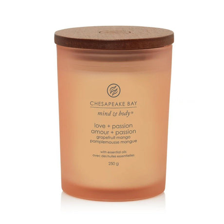 Chesapeake Bay 250g Love & Passion Candle - Old Railway Line Garden Centre