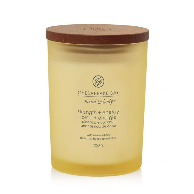 Chesapeake Bay 250g Strength & Energy Candle - Old Railway Line Garden Centre