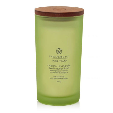 Chesapeake Bay 355g Awaken & Invigorate Large Jar Candle - Old Railway Line Garden Centre
