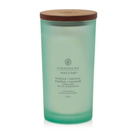 Chesapeake Bay 355g Balance & Harmony Large Jar Candle - Old Railway Line Garden Centre