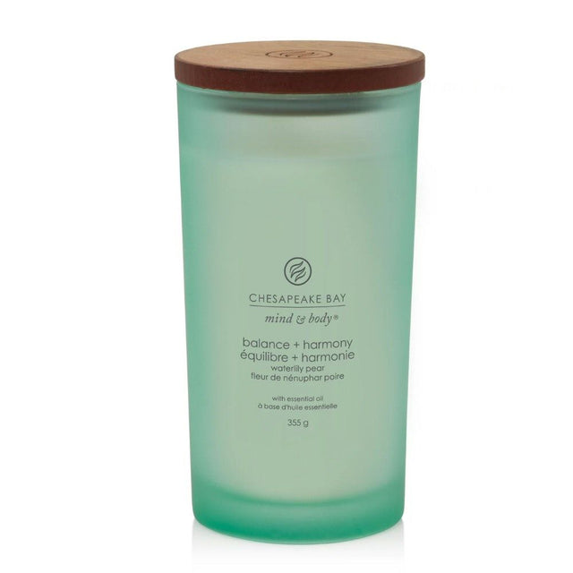 Chesapeake Bay 355g Balance & Harmony Large Jar Candle - Old Railway Line Garden Centre