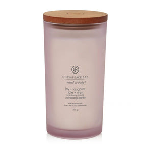 Chesapeake Bay 355g Joy & Laughter Large Jar Candle - Old Railway Line Garden Centre