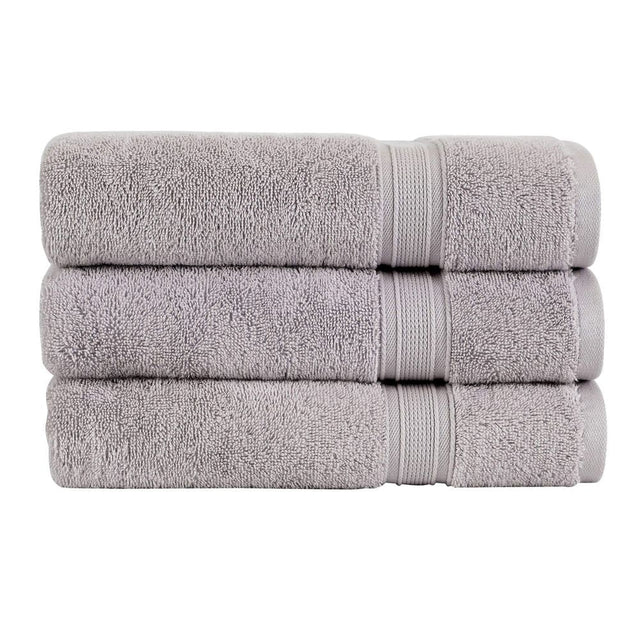 Christy Serene 125cm Dove Grey Bath Towel - Old Railway Line Garden Centre