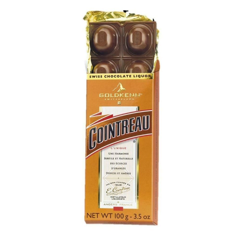 Cointreau 100g Swiss Milk Chocolate Liquor Bar - Old Railway Line Garden Centre