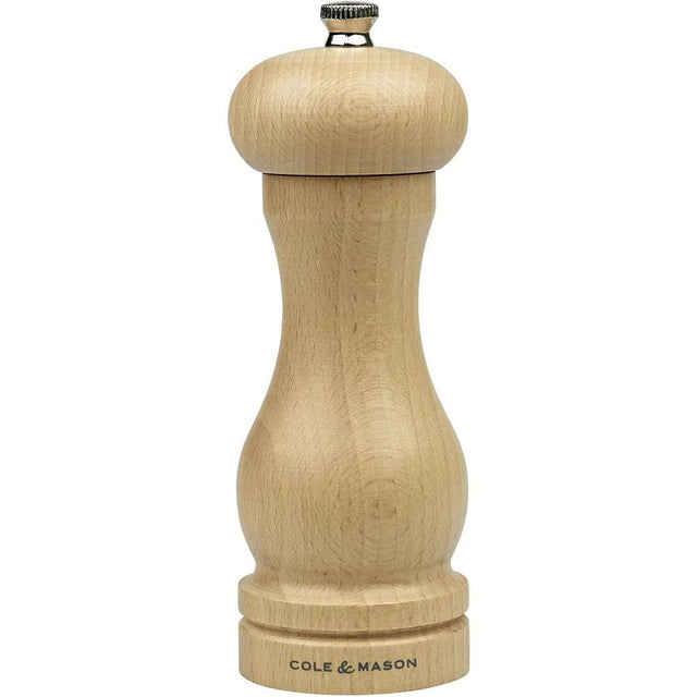 Cole & Mason 165mm Precision Capstan Pepper Mill - Old Railway Line Garden Centre