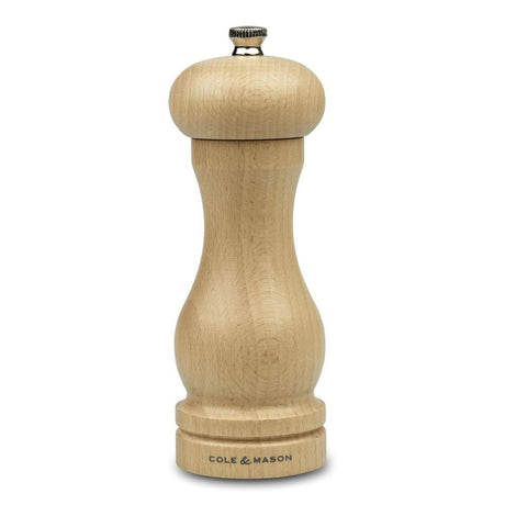 Cole & Mason 165mm Precision Grind Capstan Salt Mill - Old Railway Line Garden Centre