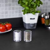 Cole & Mason 70mm Beehive Acrylic Salt & Pepper Shakers Set - Old Railway Line Garden Centre