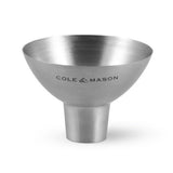 Cole & Mason Dover Stainless Steel Salt & Pepper Refill Funnel - Old Railway Line Garden Centre