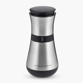 Cole & Mason Henley Silver Precision Salt Mill - Old Railway Line Garden Centre