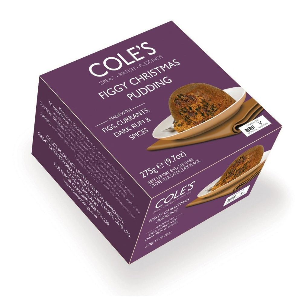 Cole's 275g Figgy Christmas Pudding