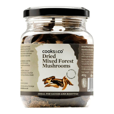 Cooks & Co. 40g Dried Porcini Mushrooms - Old Railway Line Garden Centre